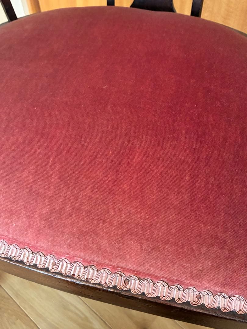 英国アンティーク ドール用イス◆マホガニー製 チェア