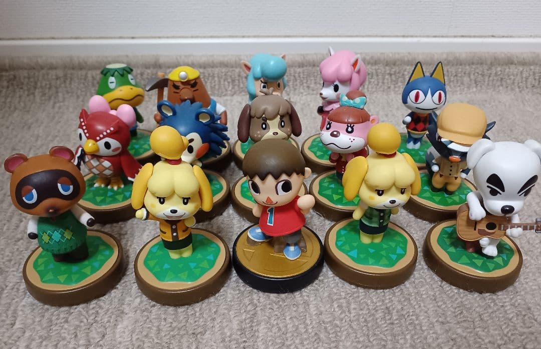 どうぶつの森 amiibo フィギュア 15体まとめ売り　サンリオ amiibo