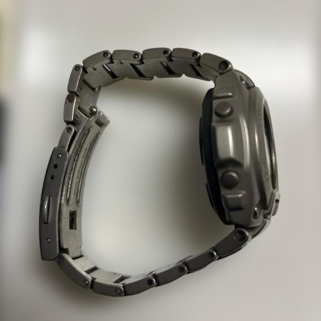 動作品　箱付き　CASIO G-SHOCK MRG-200T MR-G チタン