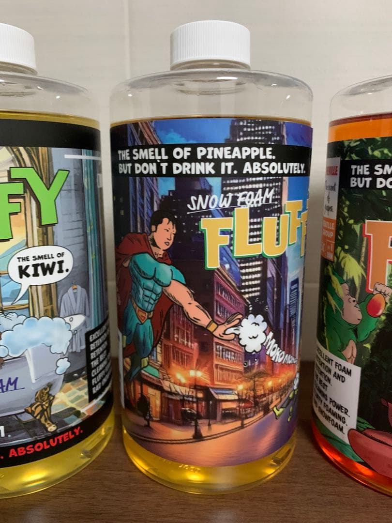 FIEVILLE フィールドビレッジ　FLUFFY フラッフィー3種セット　新品