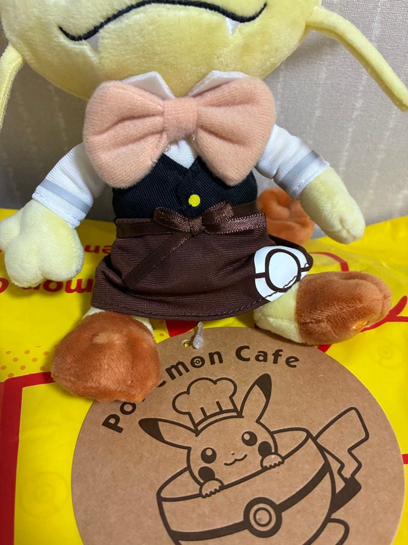 【タグ付き】 Pokemon Cafe ニャース ぬいぐるみ ポケモンカフェ