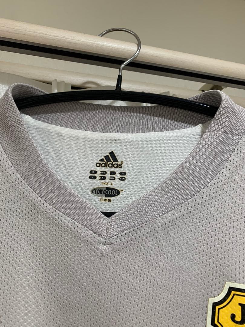 戸田和幸 21番 ユニフォーム 日本代表 2002年 日韓 w杯 アウェイ L