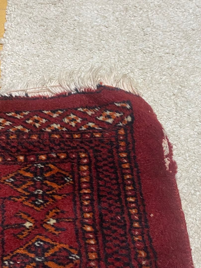 トライバルラグ　ヴィンテージラグ　ペルシャ絨毯　124cm×78cm