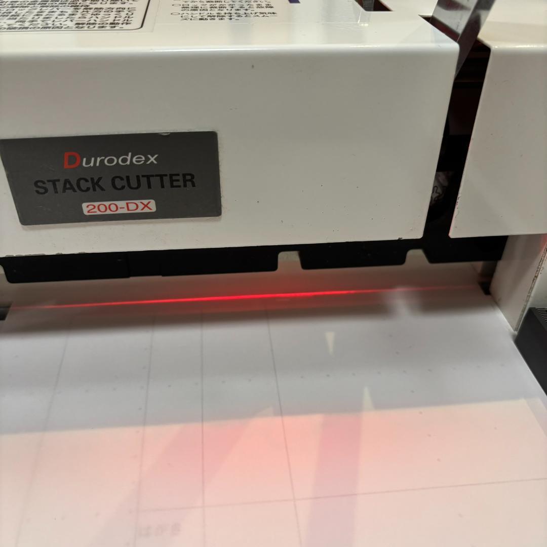 Durodex STACK CUTTER スタックカッター 200-DX 裁断機