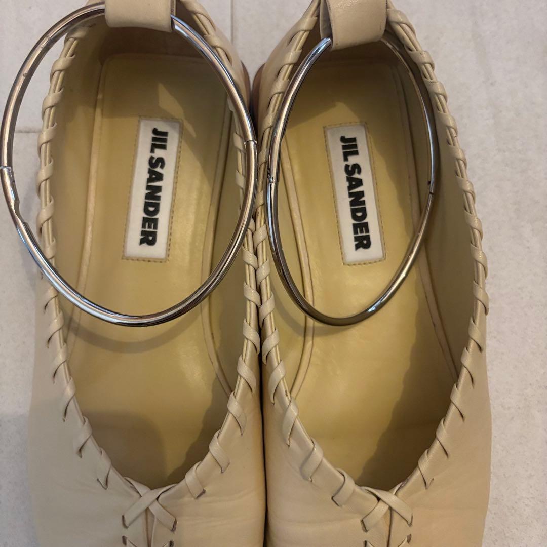 JILSANDER ジルサンダー　リング　フラットパンプス　36