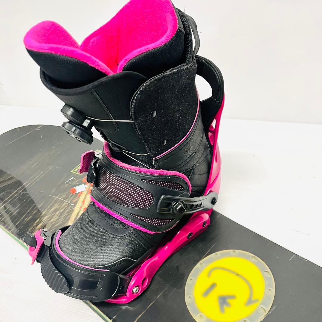 女性用　サロモン　スノーボードセット　SALOMON スノボ　ボード　セット