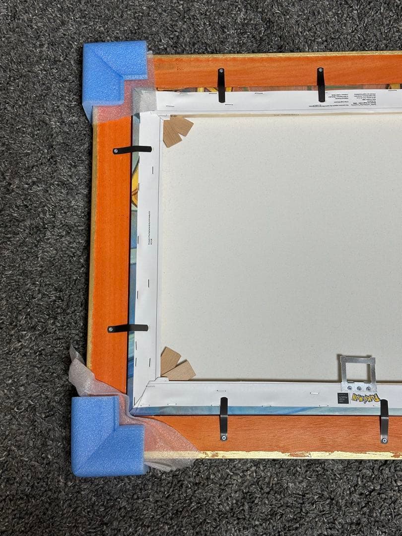 ゴッホ キャンバスアート　カビゴン 金枠　Mサイズ