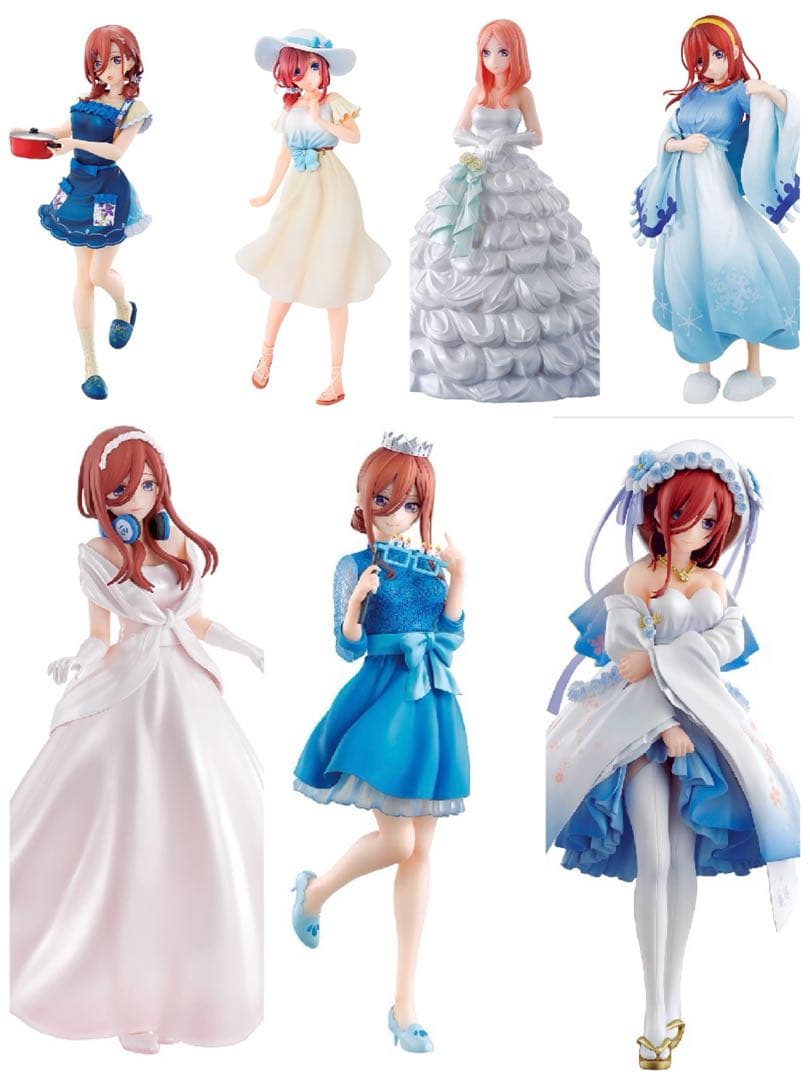 五等分の花嫁　中野三玖　フィギュア　アクスタ　まとめ売り　レア