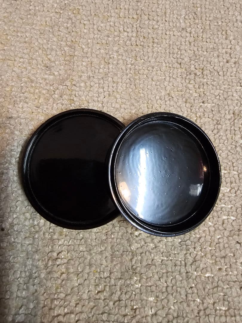 明末清初 昆虫文(キリギリス)青貝 螺鈿 香合