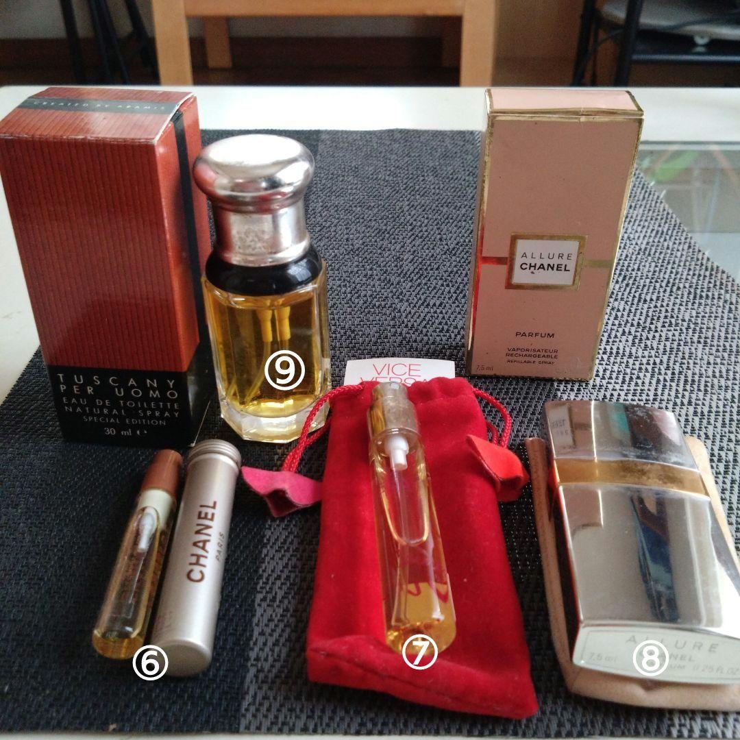 シャネル、イブサンローラン、ジバンシー等のコンパクト、香水、口紅などのセット売り