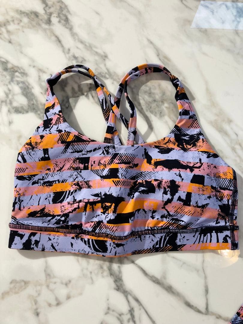 ルルレモン　レギンス　４　６　ヨガ　ピラティス　ピンク　ブルー