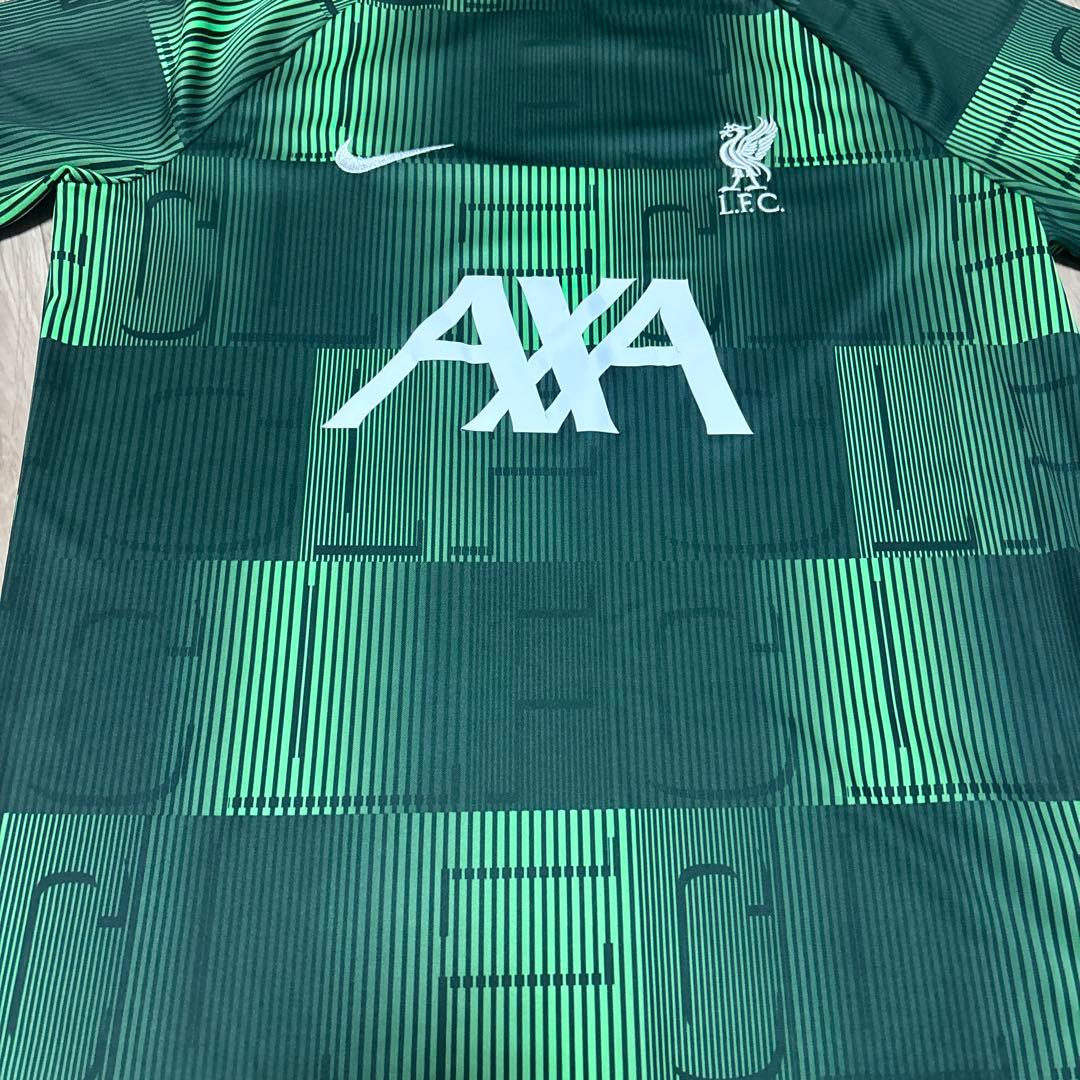 リバプールFC 緑色 ゴールキーパーシャツ