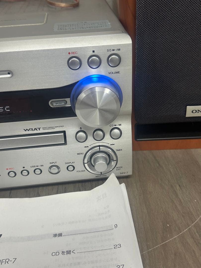 フ*5様 ONKYO X-NFR7 ミニコンポ Bluetooth対応