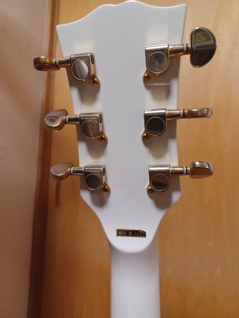 Grass Roots レスポールカスタム　レフティ　ホワイト