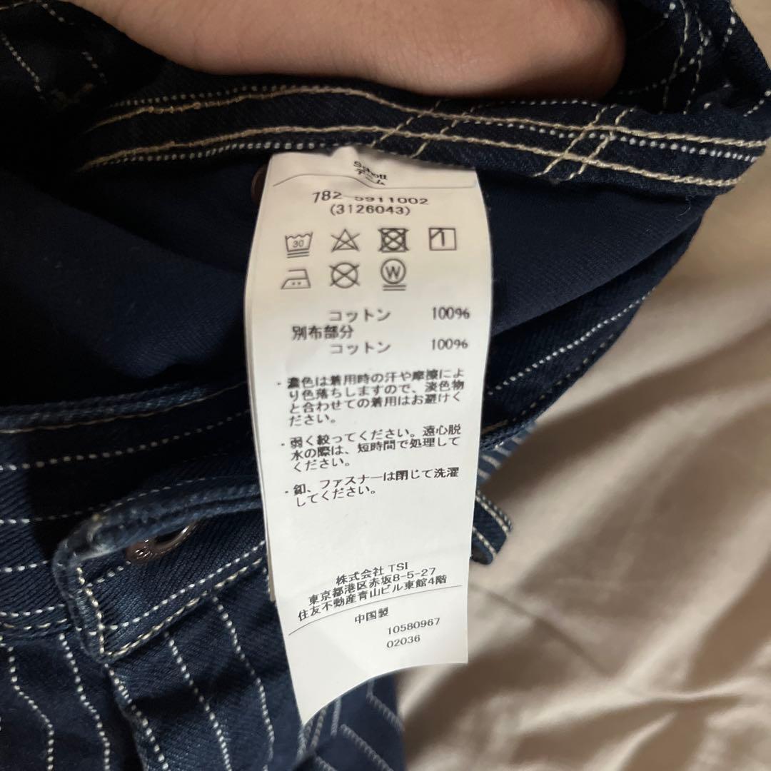 SCHOTT BROS. PERFECTO ストライプデニム 30