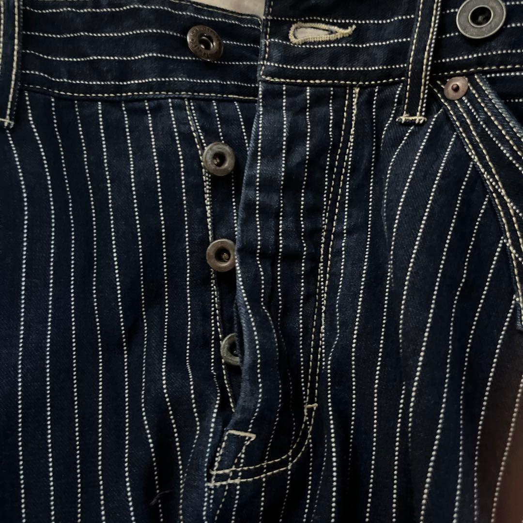 SCHOTT BROS. PERFECTO ストライプデニム 30