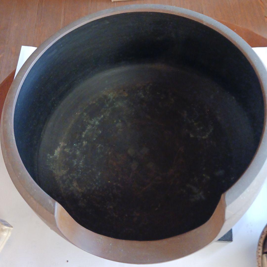 裏千家 風炉用 墨型電熱器 茶釜 釜環 敷板 風炉 セット