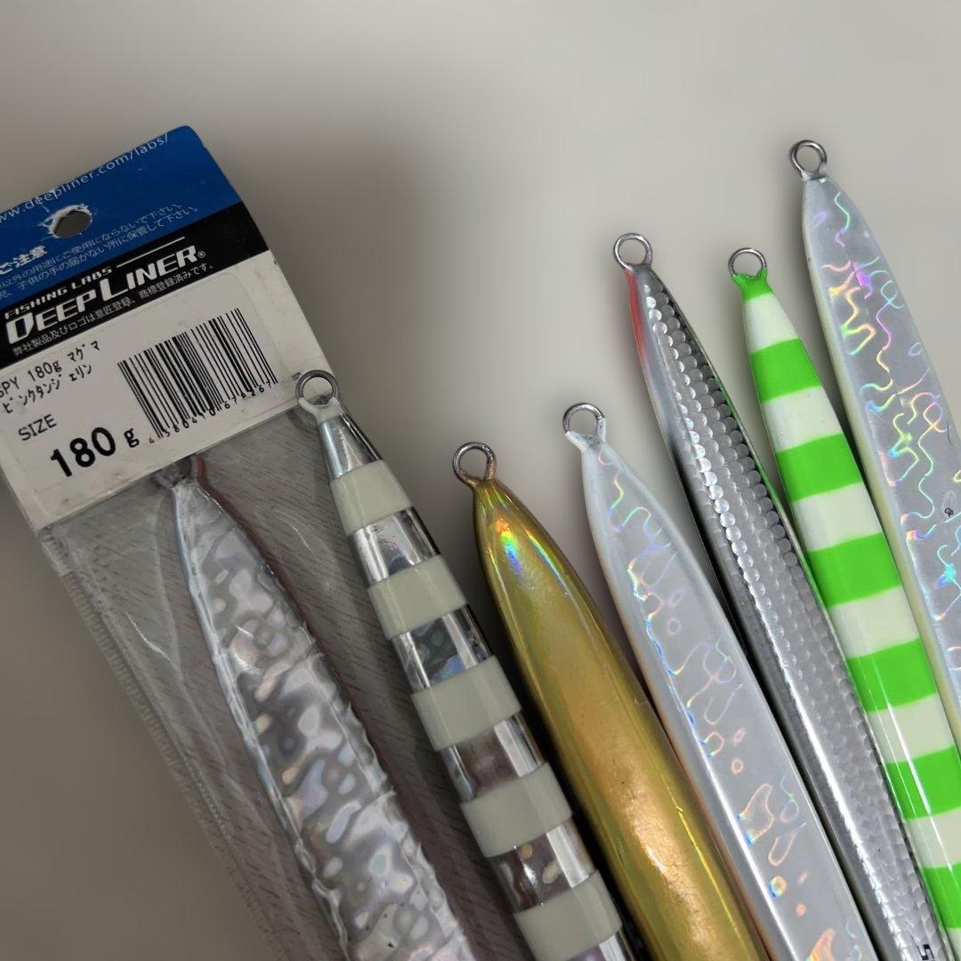 ディープライナー　７本セット200㌘前後