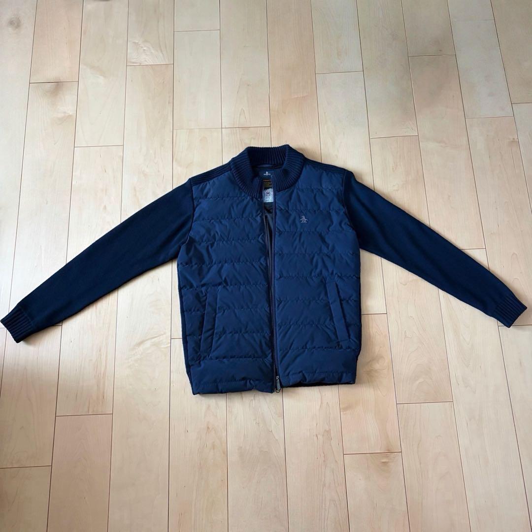 【美品】マンシングウェア　ゴルフ ブルゾン ヒートナビ グリーンダウン