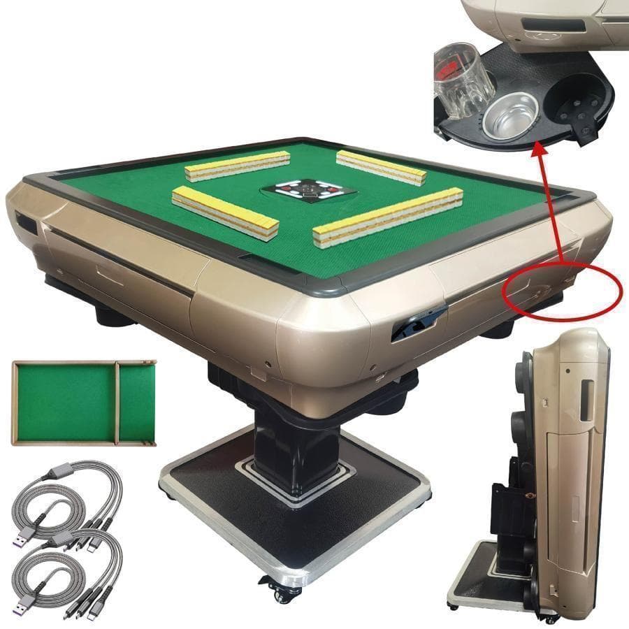 中古 麻雀セット 全自動麻雀卓 牌 33mm