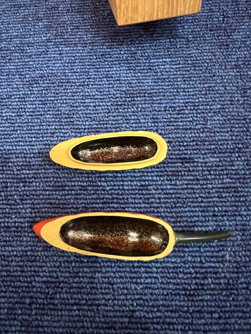 1226  茶道具　輪島塗　乾漆唐辛子　香合　未使用