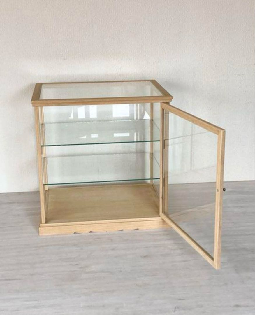 木製ガラスケース 3段 ショーケース