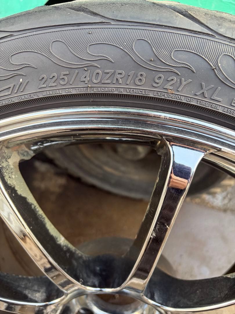 明*r様 ADVAN RACING アドバンレーシング RS 18インチ　2本の