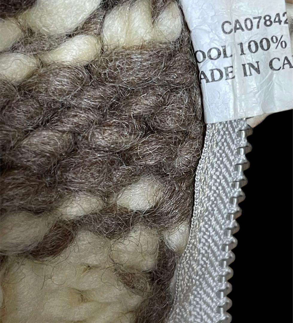 ヴィンテージ カナダ製 トナカイ柄 カウチンセーター　肉厚