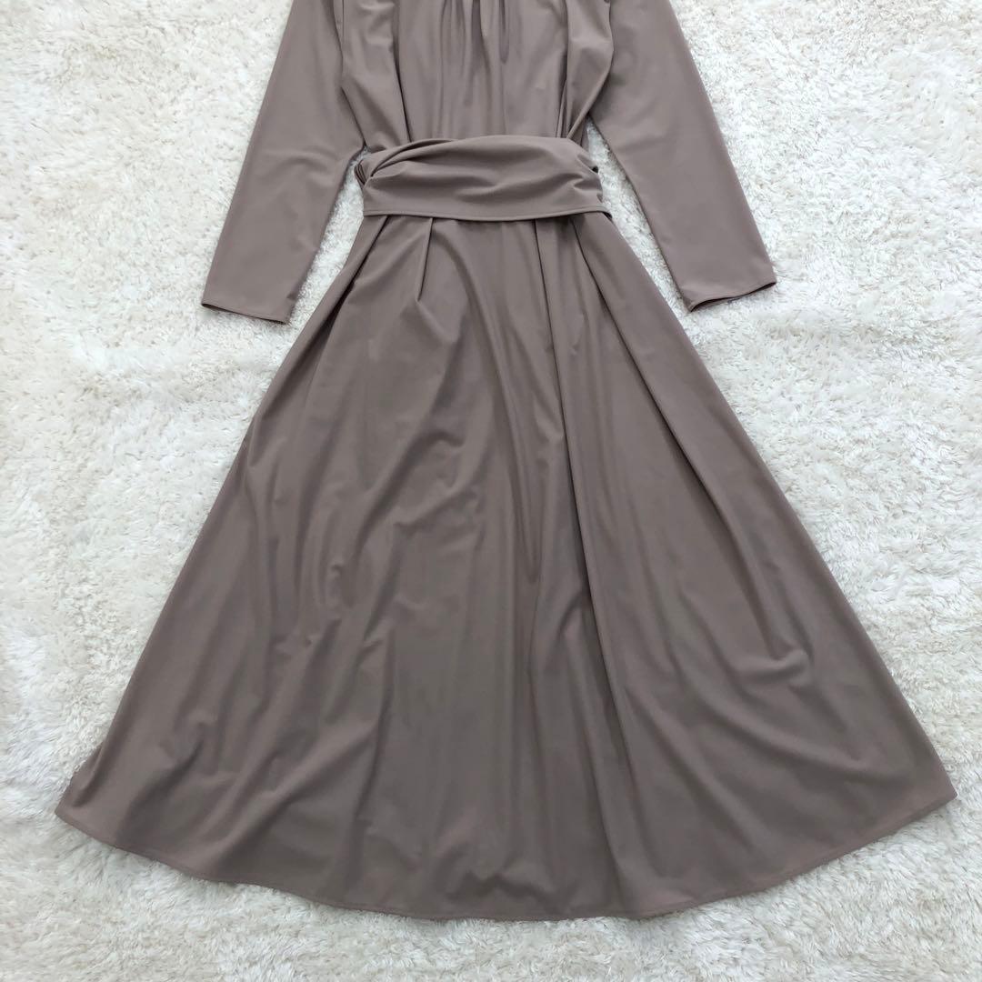 未使用品 CORCOVADO カシュクールワンピース S ベージュ