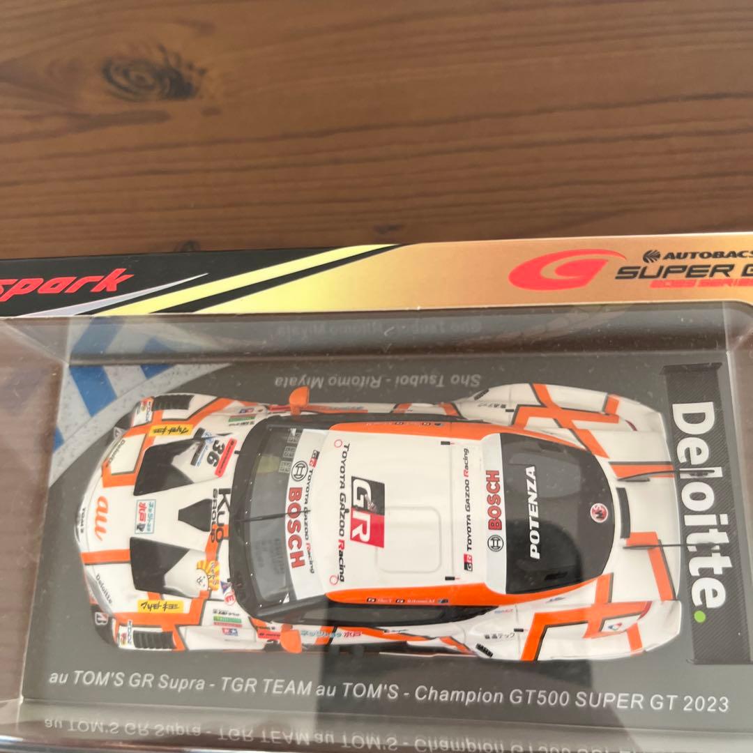 トヨタ GR スープラ TOM'S チャンピオンカー 2023 1/43