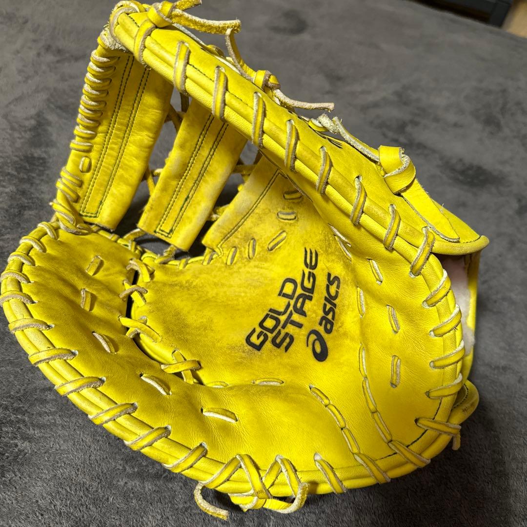 i-Pro イエロー 硬式グローブ(左利き用)