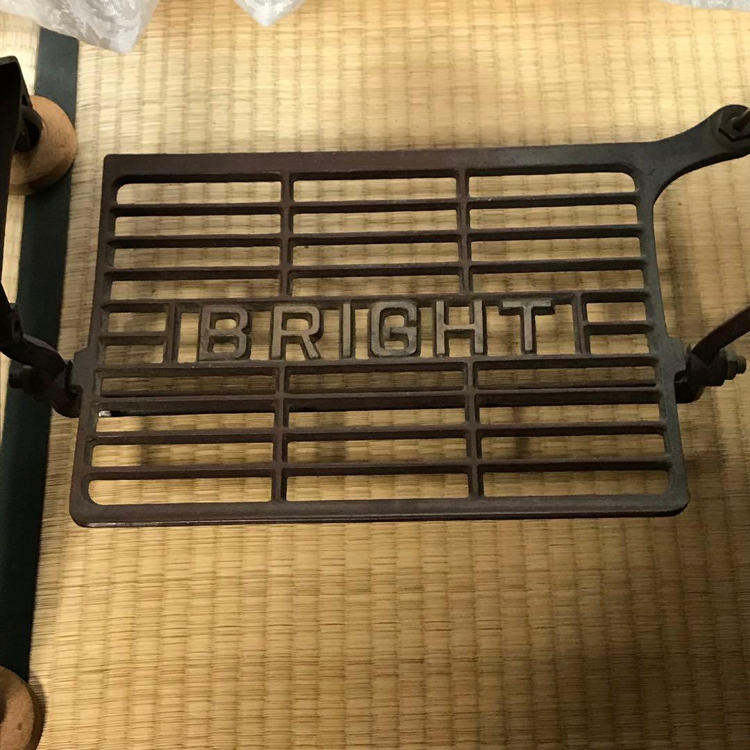 BRIGHT アンティーク ミシン ミシン台 テーブル ジャンク品 木製