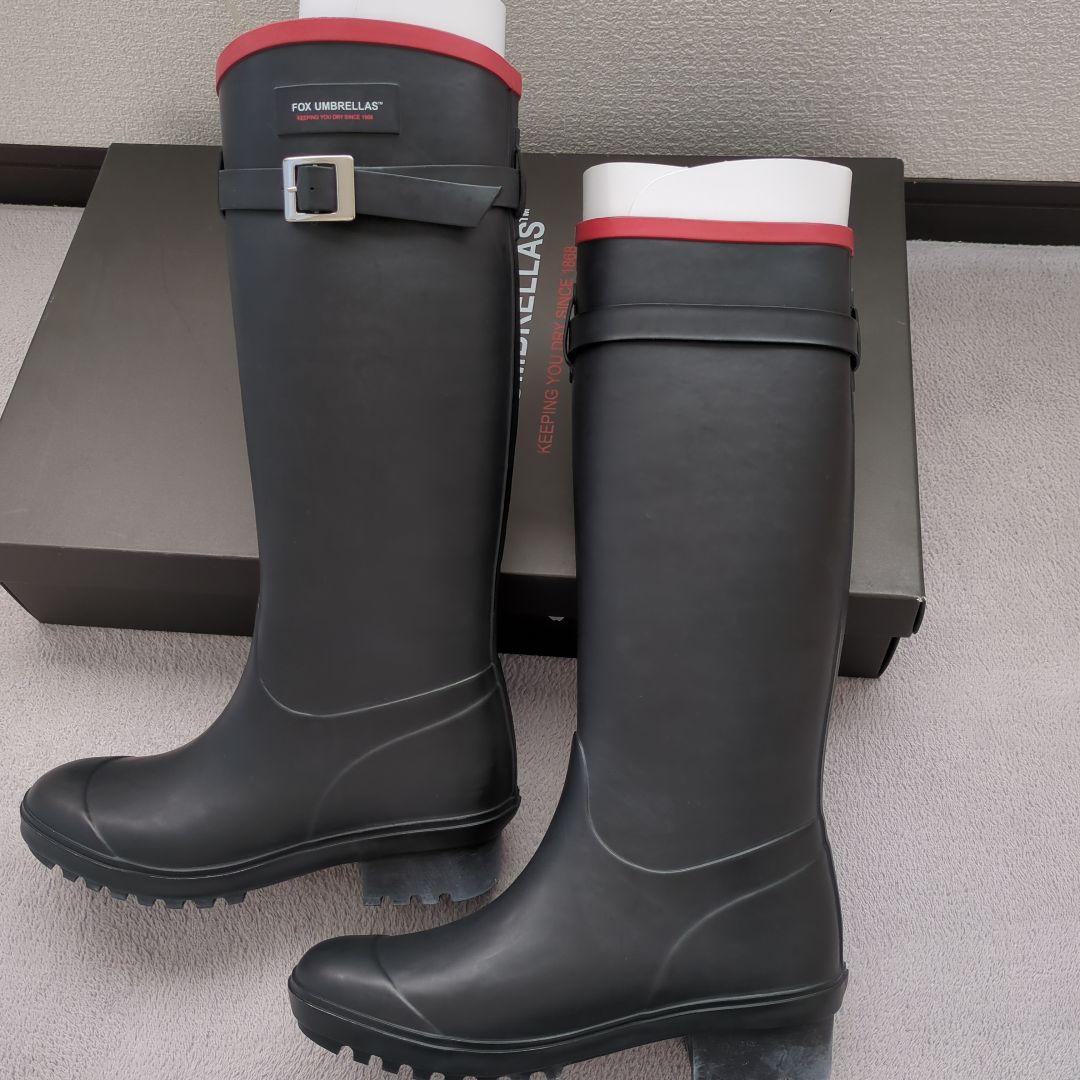 FOX UMBRELLA 長靴 ブラック（箱つき）