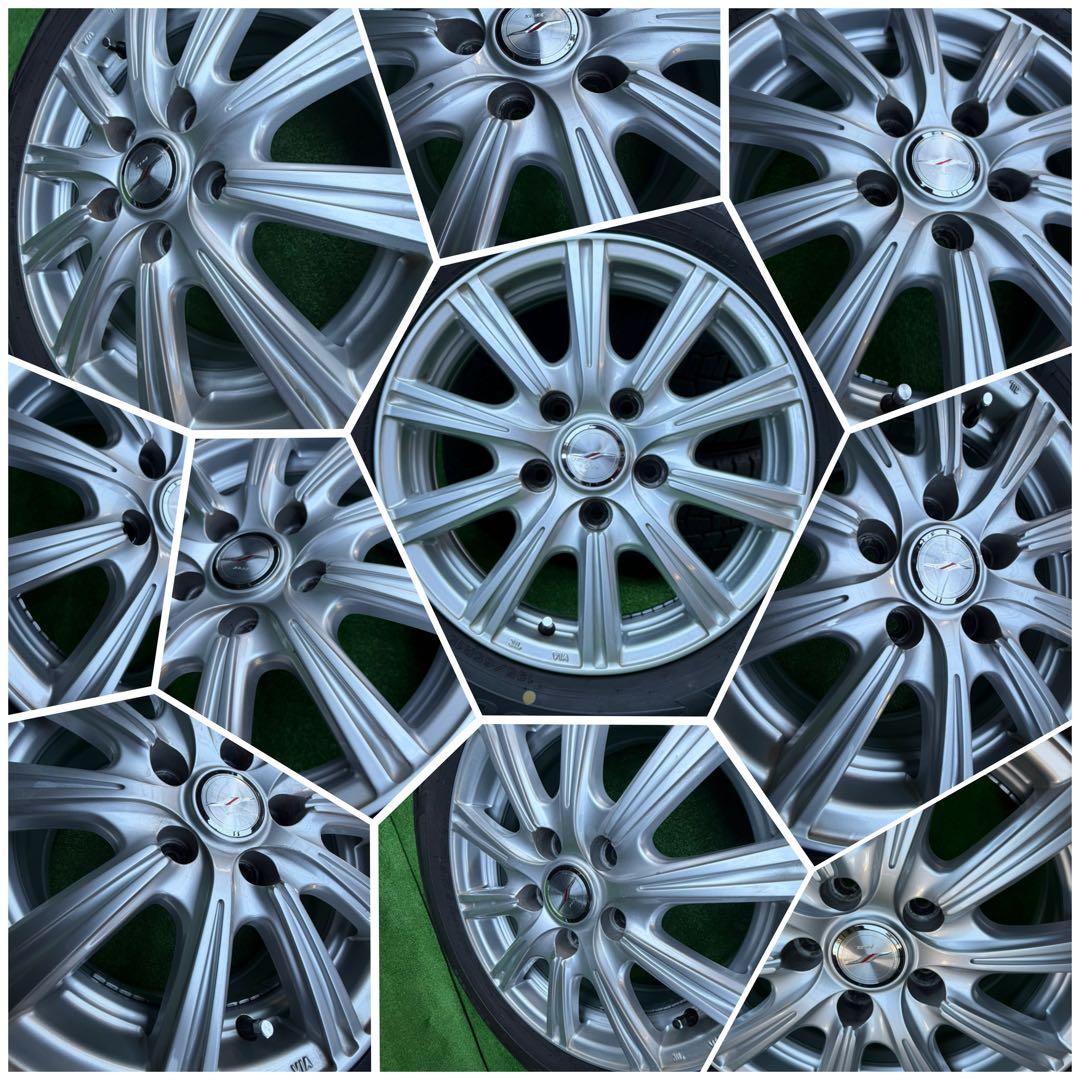 送料込2024年製195/65R15 DUNLOPウィンターマックスホイール5穴