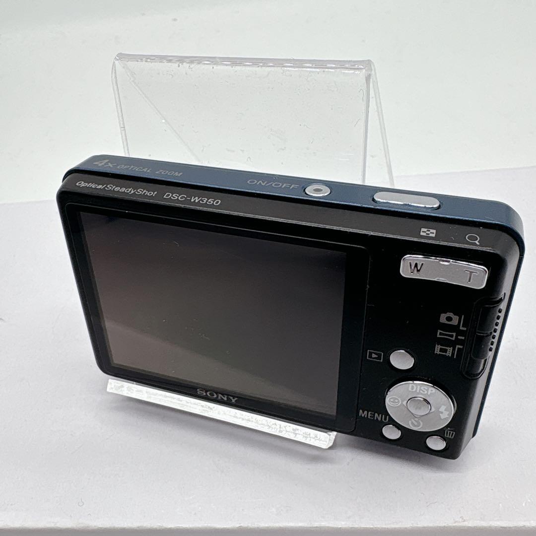 SONY Cyber-shot DSC-W350コンパクトデジタルカメラ ブルー