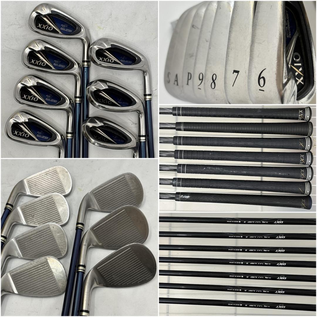 メンズ右利き初心者用　ゼクシオ　6＆8＆9代目　ゴルフクラブセット　W2645