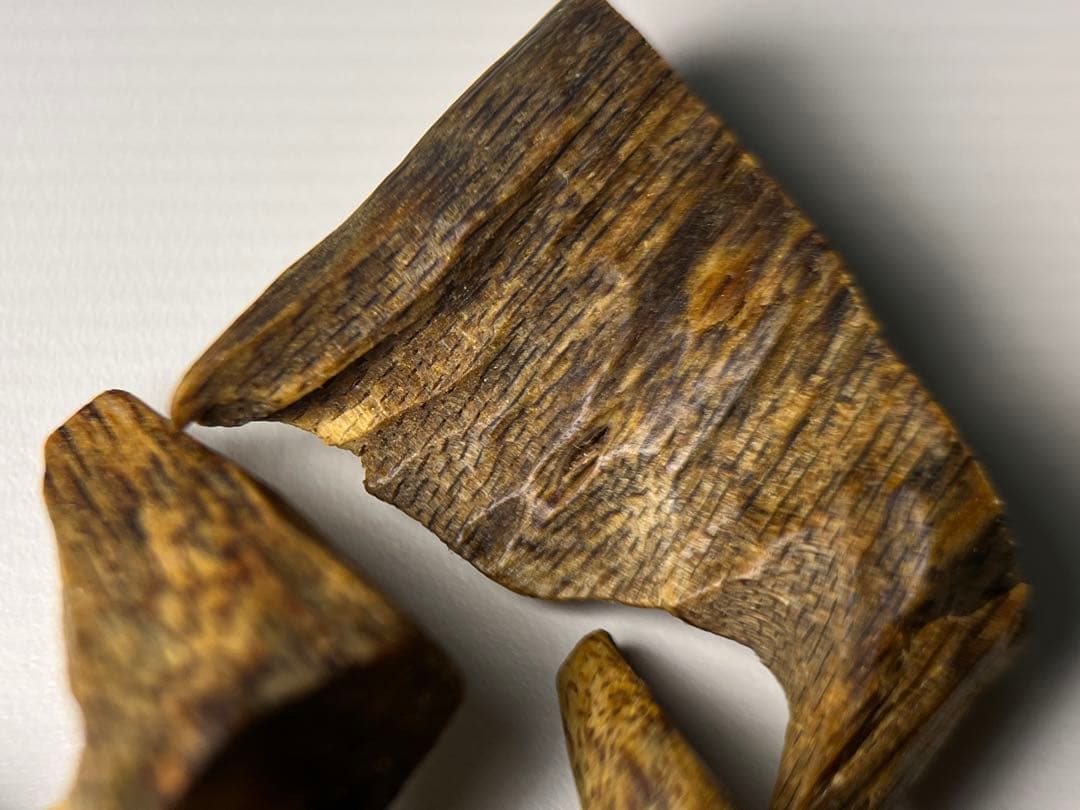 お香 天然沈香 六国五味聞香用 伽羅 香木 1-S-10.707