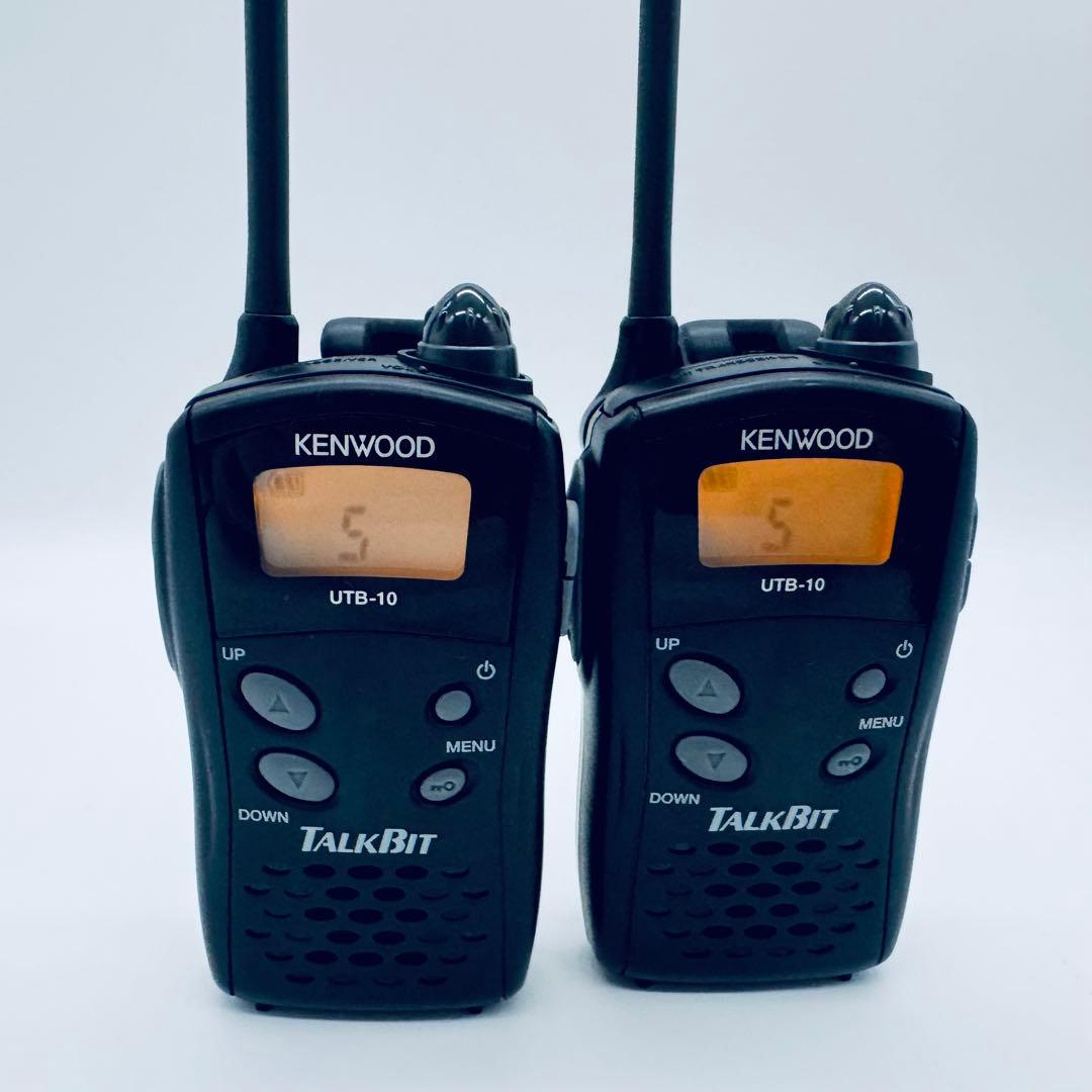 KENWOOD UTB-10 トランシーバー 充電台 インカム セット