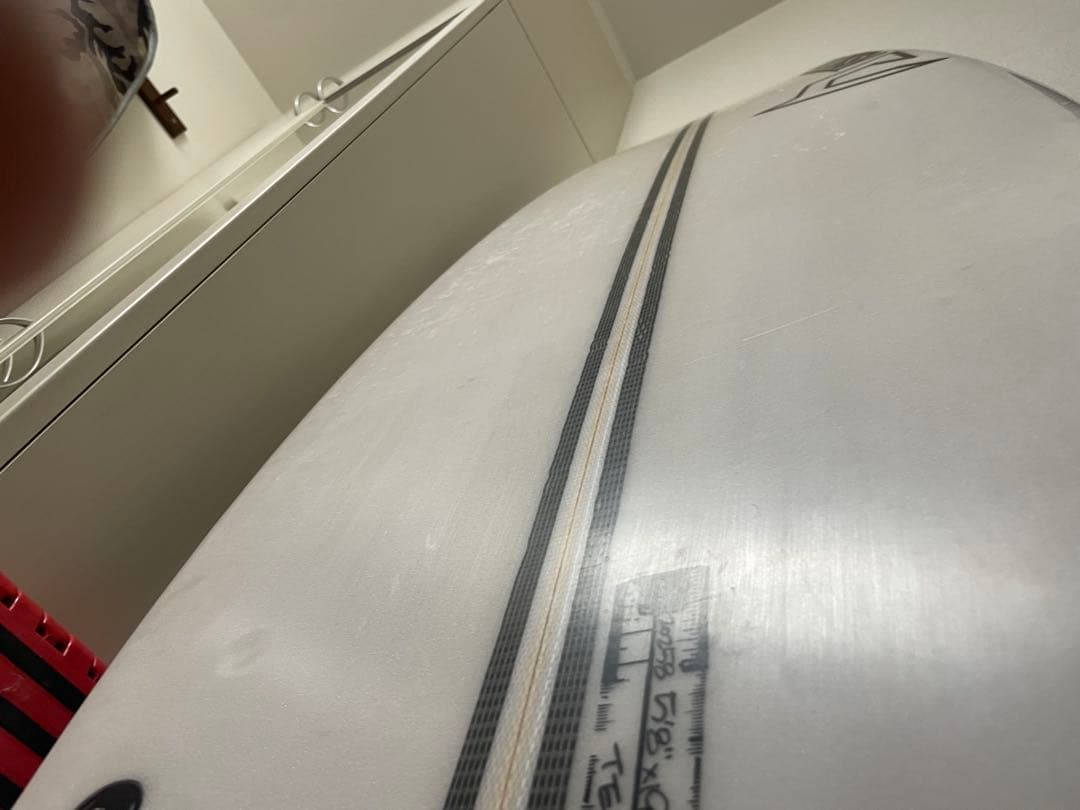 手渡し　ジャスティスサーフボード　TOPO 5‘8 28.9L