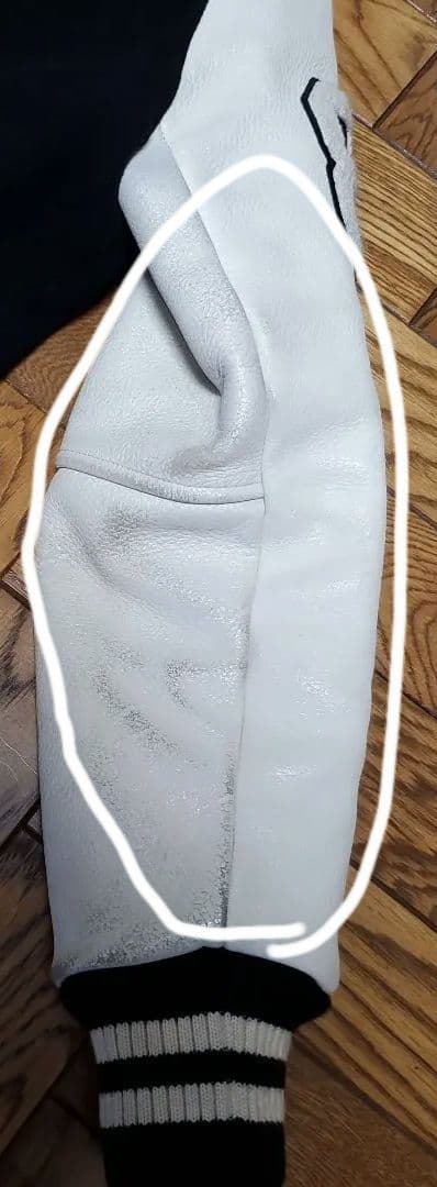 レア PEARLY GATES パーリーゲイツ 袖レザー スタジャン ゴルフ