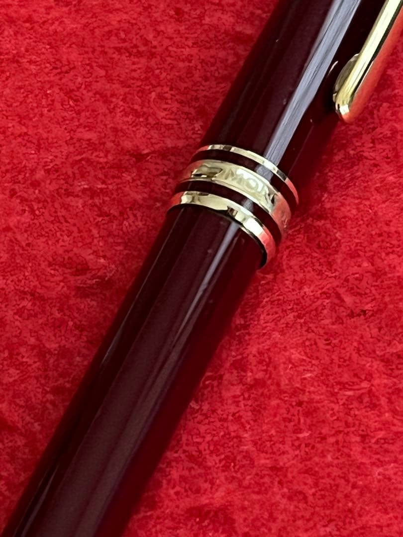 モンブランボールペン マイスターシュテュック ボルドー❗️未使用リフィル付‼️