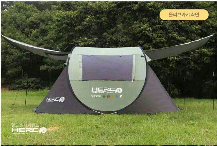 通気性良い簡単設営ワンタッチテントキャンプ アウト\r\r ドア用品ファミリー5人