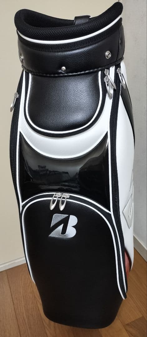【新品】ブリヂストン キャディバッグ　ホワイト