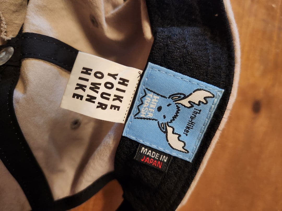 HIKER TRASH ハイカートラッシュ キャップ　熊　Bear　ベージュ