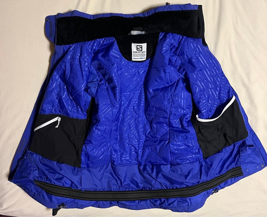 Salomon 紫色 スキーウェア Mサイズ 美品