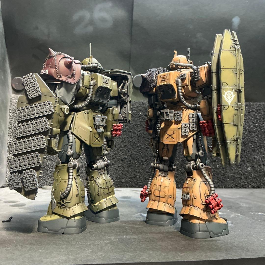 ガンプラ完成品　復讐のレクイエム　ザク　6体SET