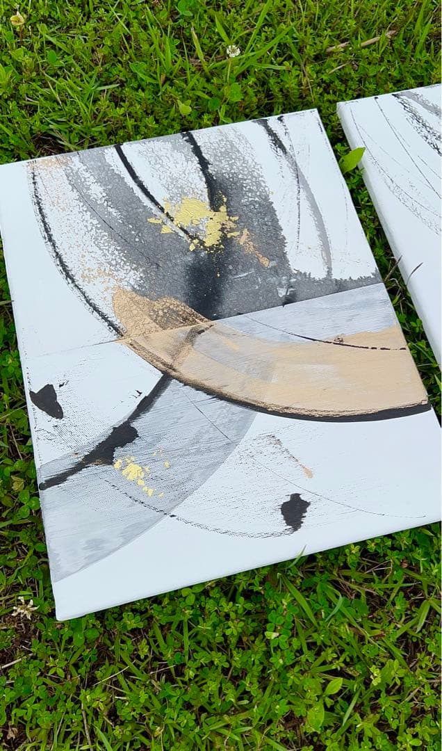 絵画　水墨画　インテリア　和風　アート　原画　墨　ホテル　旅館　ギフト　モダン