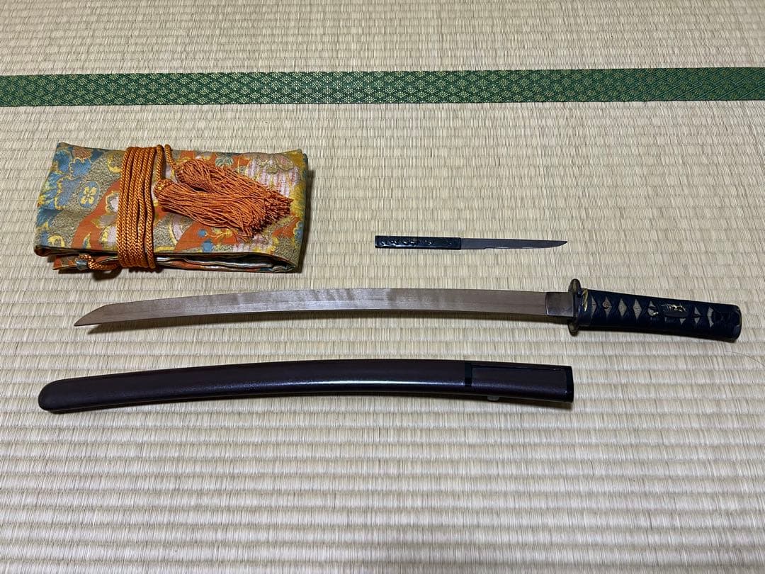 脇差　拵　刀袋付き