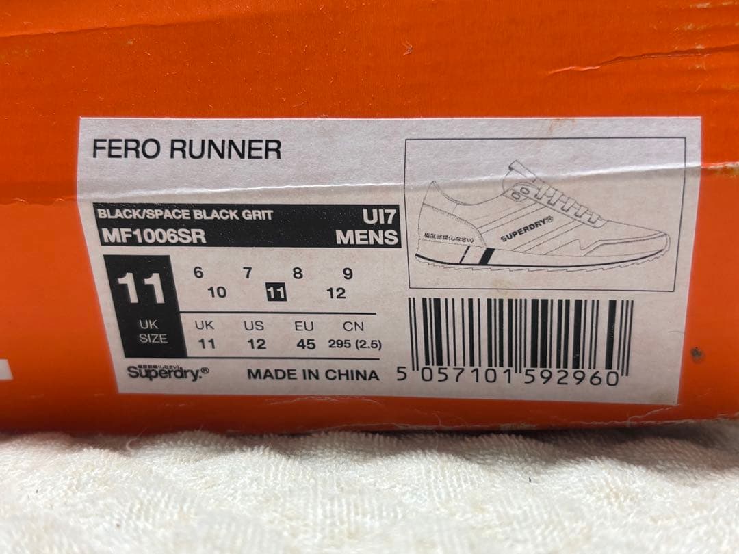 superdryaスーパードライー（極度乾燥しなさい） 29.0cm