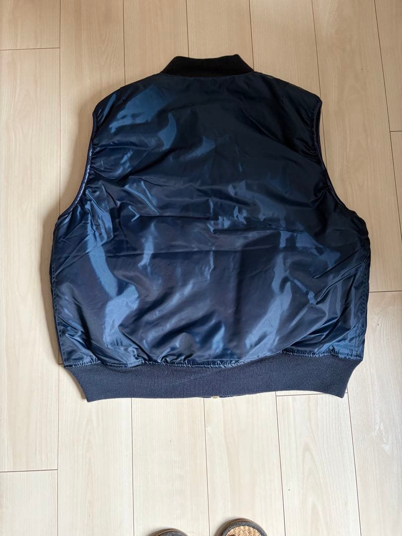 三軒茶屋US購入　Customized MA-1 Cut Off Vest